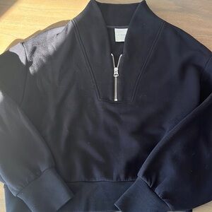 Womens Varley Black quarter zip large
